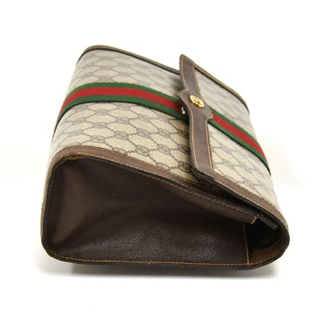 Gucci Parfums Vintage 70’s GG Clutch Bag 